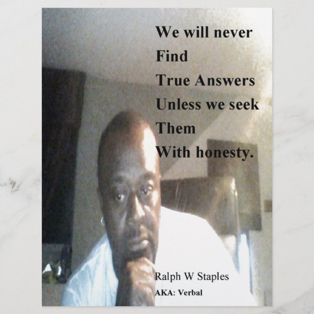 Papier Ralph Wisden Staples (Devant)