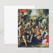 Papier Raphael Spasimo Christ Tombe Sous La Croix Art (Devant / Derrière)