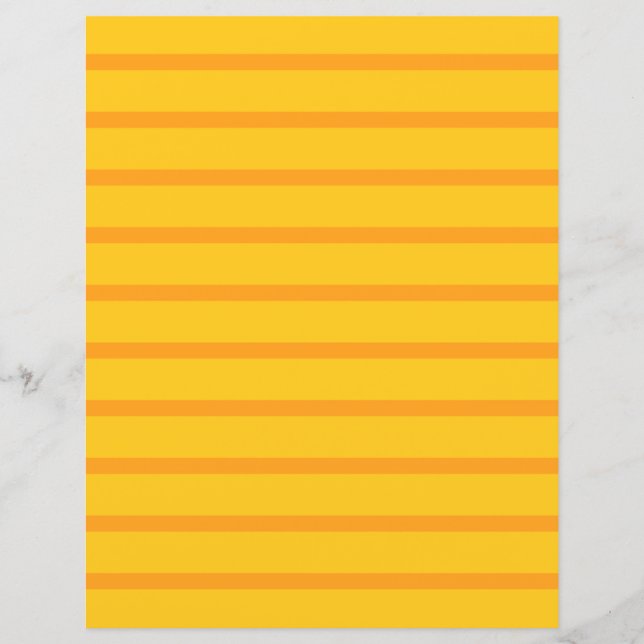 Papier Rayures orange jaune 8 (Devant)