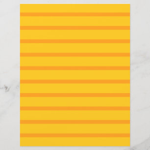 Papier Rayures orange jaune 8