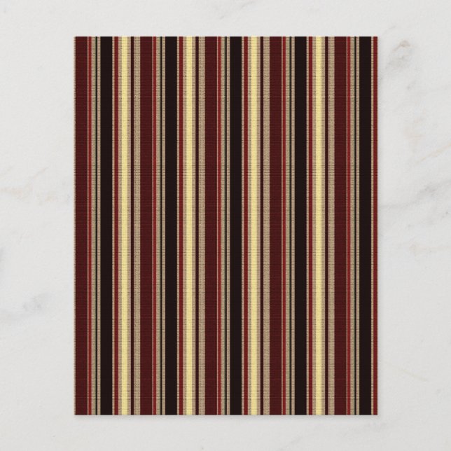 Papier Rayures texturées marron (Devant)