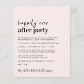 Papier Réception de mariage budgétaire QR Code Invitation (Devant)