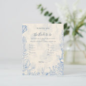 Papier Réception de mariage: Quel âge avait la mariée (Debout devant)