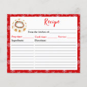 Papier Recette de gâteau Bundt pour la pâtisserie des Fêt (Devant)