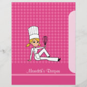 Papier Recette d'illustration Cute Cook (Devant)