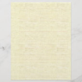 Papier recette lin Designer (Dos)