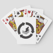 Papier Recyclage Cartes de Jeu (dos)
