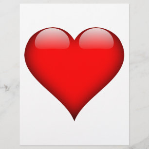 Papier Red Heart Love