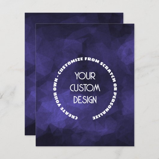 Papier Redessiner à partir de Scratch ou Personnaliser - (Devant / Derrière)