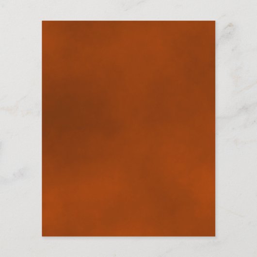 Papier Reflet rouille Orange Rose BUDGET Mariage Invitati (Dos)