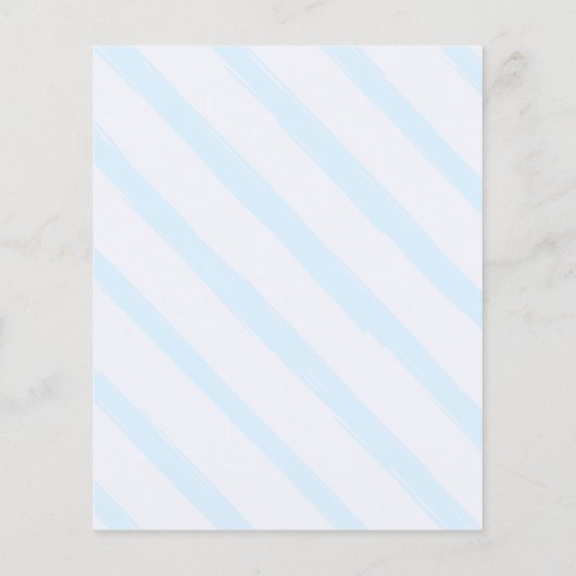 Papier Remise Cloud et Baby shower Raindrops (Dos)