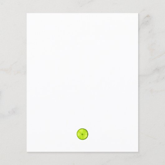 Papier Remise Cosmo Cocktail Invitations (Dos)