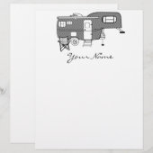 Papier Remorque classique Caravan Thunder_Cove (Devant / Derrière)