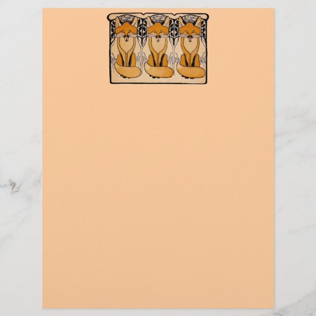 Papier Renard (Devant)