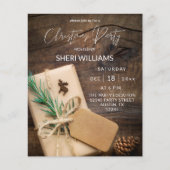 Papier Rennes budgétaires et fête de Noël actuelle 2 (Devant)