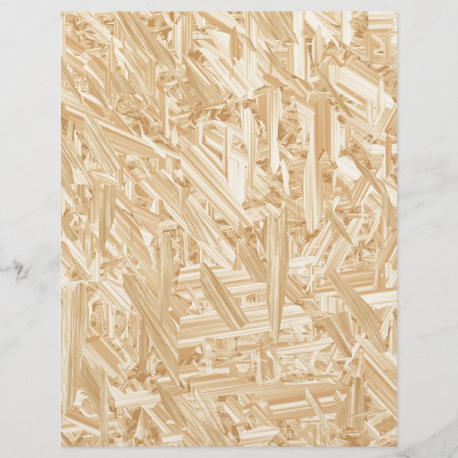 Papier Rénovation du chipboard Motif OSB (Devant)