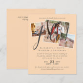 Papier Report mariage Changement de date Réception (Devant / Derrière)