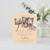 Papier Report mariage Changement de date Réception (Debout devant)