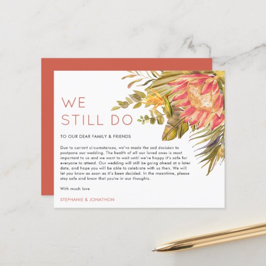 Papier Report Tropical Budgétaire Nous Faisons Toujours M (Devant/Arrière en situation)