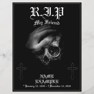 Papier Repose en paix, mon ami