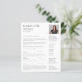 Papier Reprendre photo Contact Blanc Moderne (Debout devant)