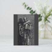 Papier Représentation graphique de Saint Athanase d'Alexa (Debout devant)