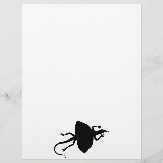 Papier Reptile noir (Devant)