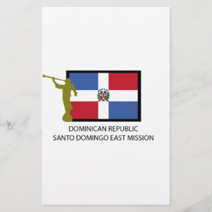 PAPIER RÉPUBLIQUE DOMINICAINE SAINT-DOMINGUE MISSION EST 