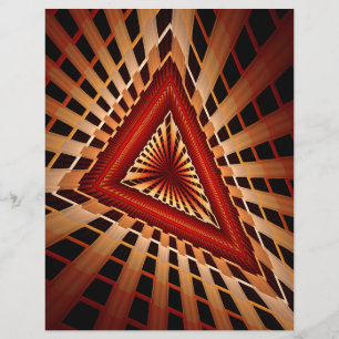 Papier Réseau Fantastique Moderne de Fractales 3D Design
