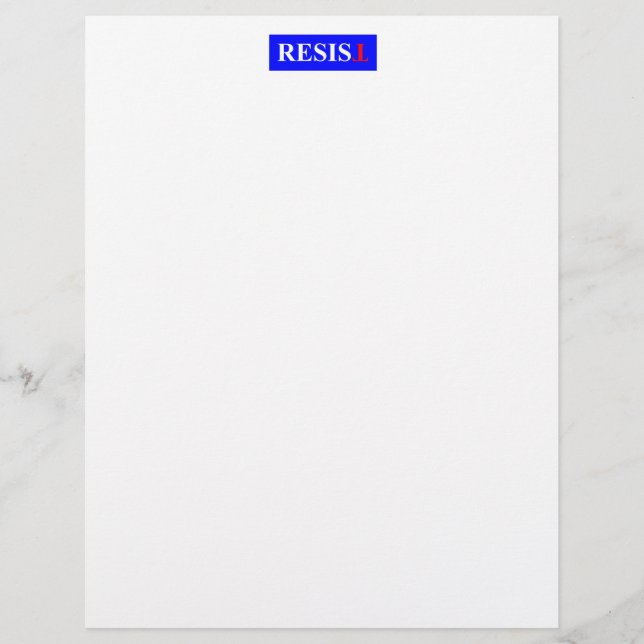 Papier Résister (Devant)