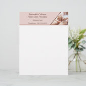 Papier Responsable des soins à domicile en-tête des affai (Debout devant)