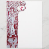 PAPIER RESTAURANT MONOGRAM (Devant)