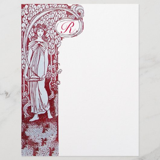 PAPIER RESTAURANT MONOGRAM (Devant)