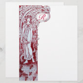 PAPIER RESTAURANT MONOGRAM (Devant / Derrière)