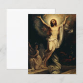 Papier Résurrection du Christ par Robert Wilhelm Ekman (Devant / Derrière)