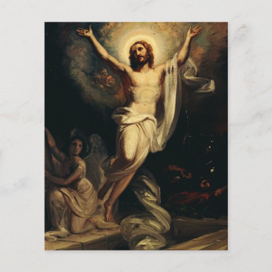 Papier Résurrection du Christ par Robert Wilhelm Ekman (Devant)
