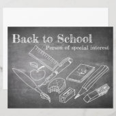 Papier Retour à l'école (Devant / Derrière)