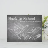 Papier Retour à l'école (Debout devant)