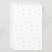 Papier Retro Crème de glace Sundae Fête des mariées Bingo (Dos)