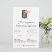 Papier Retro Movie Noël Fête des mariées Jeu (Debout devant)