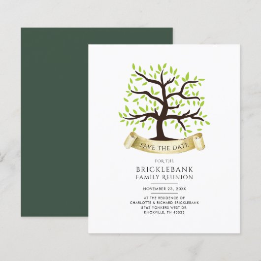 Papier Retrouvailles Familiales Cousins Annuels Se Reunis (Devant / Derrière)