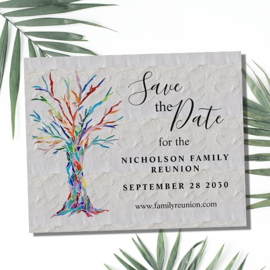 Papier Retrouvailles familiales de l'arbre généalogique d