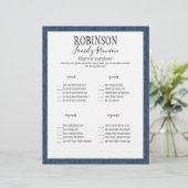 Papier Retrouvailles Familiales Whats Sur Votre Jeu De Té (Debout devant)