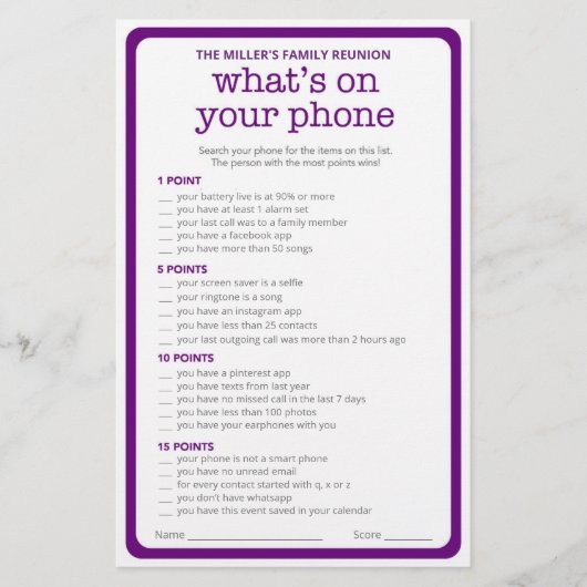 Papier Retrouvailles famille brise glace 2 en 1 Jeux (Devant)