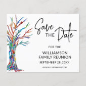 Papier Réunion de la famille de budget Enregistrer la dat (Devant)