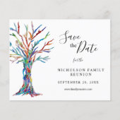 Papier Réunion de la famille de budget Enregistrer la dat (Devant)