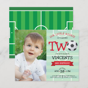 Papier Ribbon de soccer mignon Budget Photo 2e anniversai