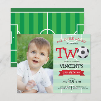 Papier Ribbon de soccer mignon Budget Photo 2e anniversai