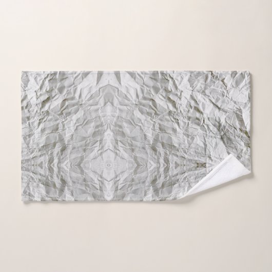 Papier ridé drôle (Serviette à main)