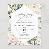 Papier Rien de bien fabuleux que d'aimer Boho Faire-part  (Devant)